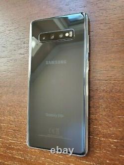 1TB Samsung Galaxy S10+ Plus G975U1 (Unlocked/AT&T) Ceramic Black SPOT ON LCD