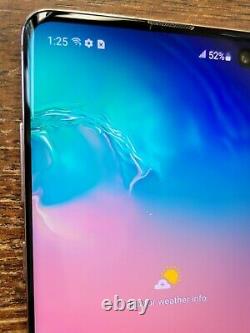 1TB Samsung Galaxy S10+ Plus G975U1 (Unlocked) Ceramic White TINY SPOT ON LCD