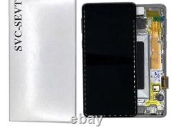 BRAND NEW SAMSUNG S10 PLUS S10+ G975F Genuine Lcd Screen Servicepack BLACK LCD