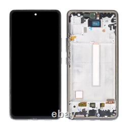 For Samsung Galaxy A53 5G SM-A536B AMOLED LCD Display Screen Replacement+Frame