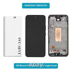 For Samsung Galaxy A54 5G (A546V) LCD Display Screen Service Pack with FRAME