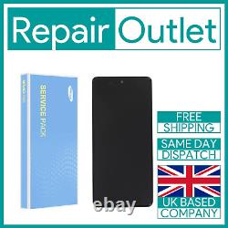 For Samsung Galaxy A71 Replacement Touch Screen Service Pack (Black) UK STOCK UK