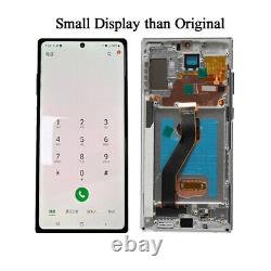 For Samsung Galaxy Note 10 Plus Smaller LCD Display Touch Screen Digitizer White