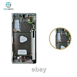 For Samsung Galaxy Note 20 5G LCD Screen Display Digitizer Service Pack + Frame