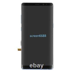 For Samsung Galaxy Note 8 N950F LCD Display Touch Screen+Frame Replacement Blue