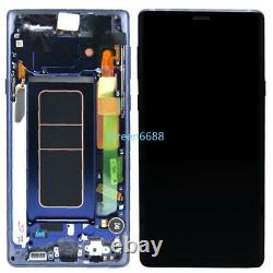 For Samsung Galaxy Note 9 N960F LCD Display Touch Screen+Frame Replacement Blue