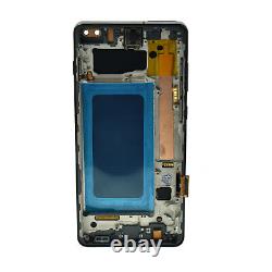 For Samsung Galaxy S10+ Plus G975 LCD Display Touch Screen Digitizer Frame