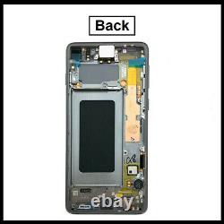 For Samsung Galaxy S10 Plus / SM-G975F Silver Display Screen Replacement LCD