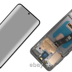 For Samsung Galaxy S20 5G G981F OLED LCD Display Screen Replacement + Frame