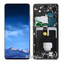 For Samsung Galaxy S21 Ultra 5G G998 LCD Display Touch Screen Replacement ±Frame