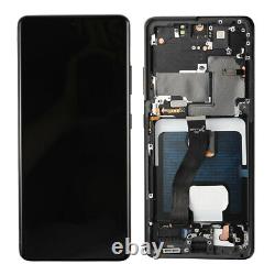 For Samsung Galaxy S21 Ultra SM-G998B LCD Display Touch Screen Replacement Black