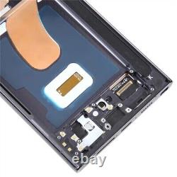 For Samsung Galaxy S22 Ultra 5G OLED LCD Digitizer Assembly With Frame