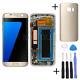 For Samsung Galaxy S7 Edge G935f Lcd Display Frame Touch Screen Digitizer Gold