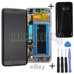 For Samsung Galaxy S7 Edge G935F LCD Display+Touch screen+frame black+cover+tool