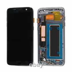 For Samsung Galaxy S7Edge OLED Display LCD Touch Screen Digitizer with Frame