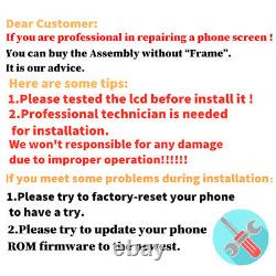For Samsung Galaxy S8 LCD Screen Replacement Part Digitizer With Frame Portable