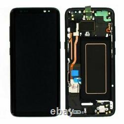 For Samsung Galaxy S8 LCD Screen Replacement Part Digitizer With Frame UK