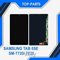 For Samsung Galaxy TAB S5E 2019, SM-T725 T720 Black LCD Display Touch Screen UK
