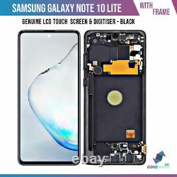 GENUINE Display LCD Original Touch Screen For Samsung Galaxy Note 10 Lite N770