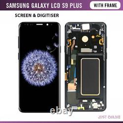 Genuine OLED For Samsung S9 Plus With Frame LCD Screen Touch Digitizer Assembly