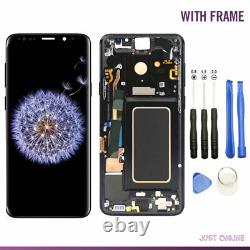 Genuine OLED For Samsung S9 Plus With Frame LCD Screen Touch Digitizer Assembly
