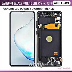 Genuine Samsung Galaxy Note 10 Lite N770F Service Pack LCD AMOLED Screen Display