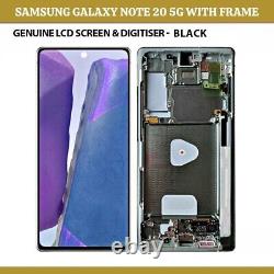 Genuine Samsung Galaxy Note 20 5G N981B LCD Service Pack AMOLED Display Screen