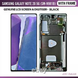 Genuine Samsung Galaxy Note 20 5G N981B Service Pack LCD AMOLED Screen Display