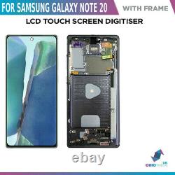 Genuine Samsung Galaxy Note 20 N980f N981f 4g / 5g LCD Screen Display Grey Black