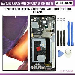 Genuine Samsung Galaxy Note 20 Ultra 5G SM-N986B Service Pack LCD AMOLED Screen