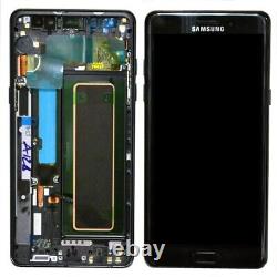 Genuine Samsung Galaxy Note 7 (SM-N930F) Complete Lcd in Black GH97-19302A