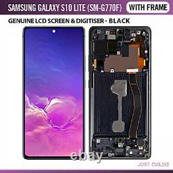 Genuine Samsung Galaxy S10 Lite G770F AMOLED LCD Screen Touch Display Assembly