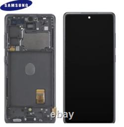 Genuine Samsung Galaxy S20 FE G781B LCD Service Pack New Navy Black GH82-24214A
