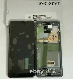 Genuine Samsung Galaxy S20 Ultra G988 Black LCD Service Pack Screen Display Uk `