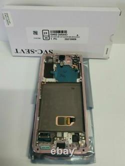 Genuine Samsung Galaxy S21 5g G991b Pink LCD Service Pack New Screen Display
