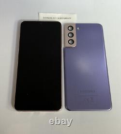 Genuine Samsung Galaxy S21 G991 Violet LCD Display Screen With Back Cover