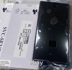 Genuine Samsung Galaxy S22 Ultra S908 Burgundy LCD Service Pack Screen Display