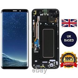 Genuine Samsung Galaxy S8 Plus With Frame OLED LCD Display Screen G955 Digitizer