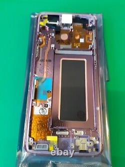 Genuine Samsung Galaxy S9 SM-G960F-PURPLE LCD-BRAND NEW-NEVER USED GH97-21696B