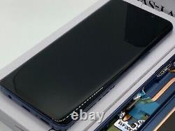 Genuine Samsung S9 (G960F) Complete lcd with frame assembly unit in Blue GH97