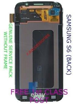 Genuine Samsung SMG-920F Galaxy S6 LCD Screen Touch Digitiser SERVICE PACK