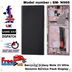Genuine Service Pack LCD Display For Samsung Galaxy Note 20 Ultra N986 Bronze