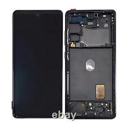 Genuine Service Pack LCD Display For Samsung Galaxy S20 FE (SM-G781) Black