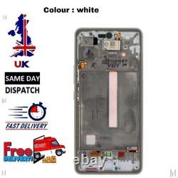 Genuine Service Pack LCD Screen Display For Samsung Galaxy A53 5G SM-A536 -White