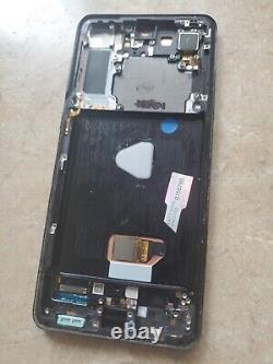 Genuine lcd screen assembly for Samsung Galaxy S21 plus black spo