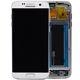 Lcd Assembly For Samsung Galaxy S7 Edge Replacement With Frame White Baq Genuine