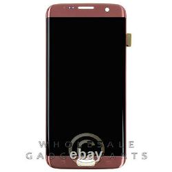 LCD Digitizer Assembly for Samsung Galaxy S7 Edge Pink Gold Display Screen Video
