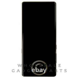 LCD Digitizer Frame Assembly for Samsung Galaxy Note 8 Midnight Black OEM Screen