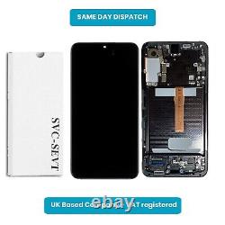 LCD For Samsung Galaxy S22 Plus Screen Display Digitizer Service Pack + Frame UK