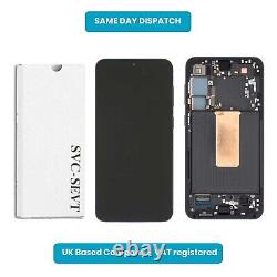 LCD For Samsung Galaxy S23+ S916b Complete Display Screen Service Pack FRAME